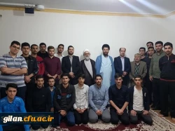 نشست مسولین دانشگاه فرهنگیان  در سرای دانشجویی با دانشجویان بمناسبت هفته وحدت 2