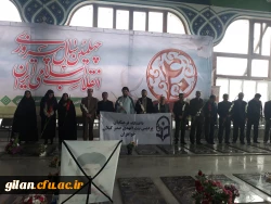 تجدید میثاق و گلباران مزار شهدا 2