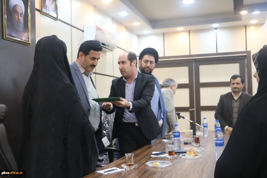 سرپرست  جدید پردیس شهید بنت الهدی صدرگیلان معرفی شد. 3