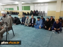ویژه برنامه استانی  ایام فاطمیه(س)در حسینه شهدای پردیس بنت الهدی صدر گیلان برگزار شد 2