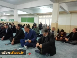 ویژه برنامه استانی  ایام فاطمیه(س)در حسینه شهدای پردیس بنت الهدی صدر گیلان برگزار شد 2