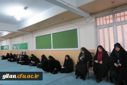 ویژه برنامه استانی  ایام فاطمیه(س)در حسینه شهدای پردیس بنت الهدی صدر گیلان برگزار شد 2