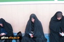 ویژه برنامه استانی  ایام فاطمیه(س)در حسینه شهدای پردیس بنت الهدی صدر گیلان برگزار شد 2