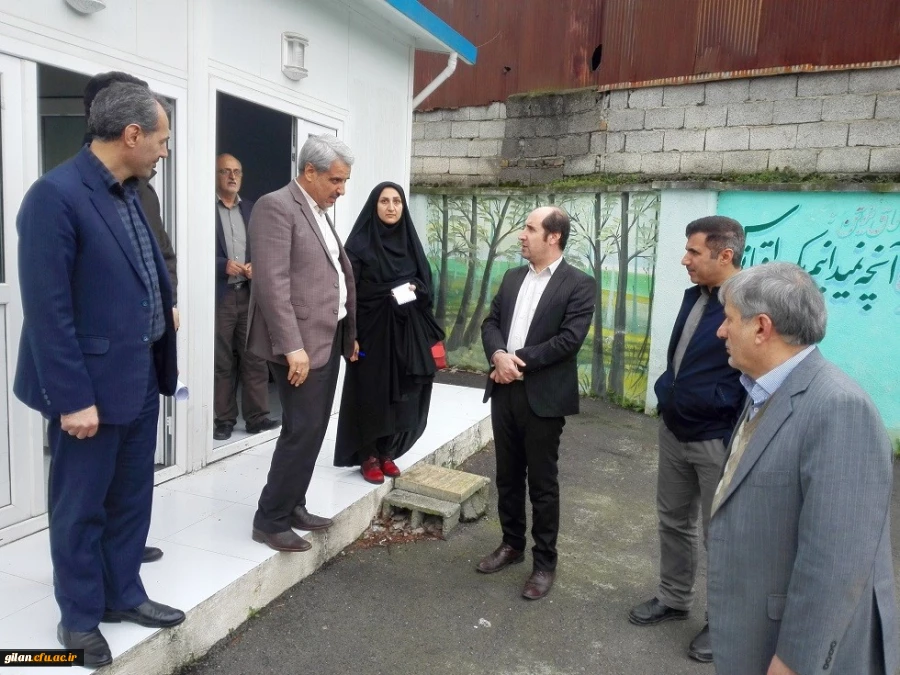 بازدید دکتر آقاخانی مدیر کل رفاهی دانشگاه فرهنگیان از پردیس امام علی (ع) 2