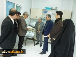 بازدید دکتر آقاخانی مدیر کل رفاهی دانشگاه فرهنگیان از پردیس امام علی (ع) 2