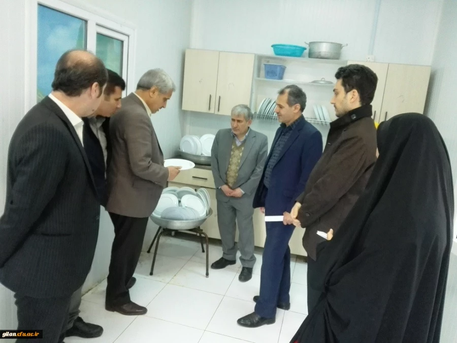 بازدید دکتر آقاخانی مدیر کل رفاهی دانشگاه فرهنگیان از پردیس امام علی (ع) 2