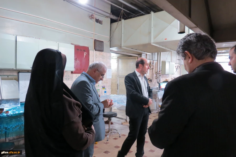 بازدید معاون عمرانی استانداری گیلان از پردیس بنت الهدی صدر دانشگاه فرهنگیان 2