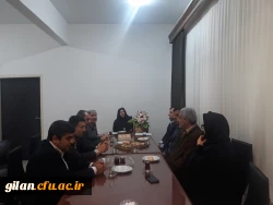 نشست مدیر و کارکنان پردیس امام علی (ع) با ریاست پردیس شهید بنت الهدی صدر رشت 2