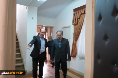 بازدید رئیس سازمان برنامه وبودجه استان گیلان از دانشگاه فرهنگیان رشت