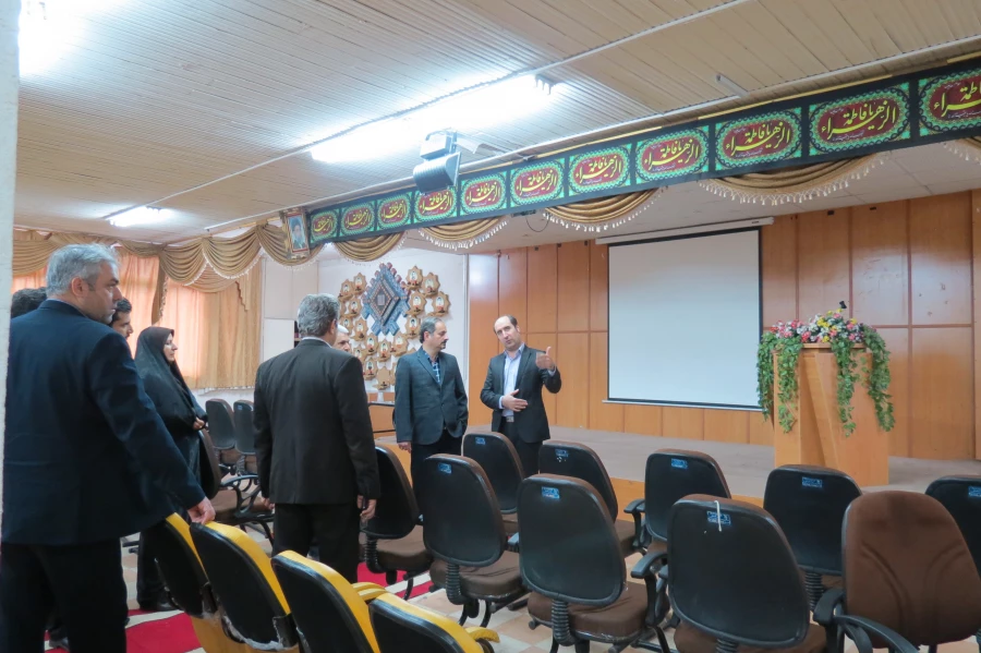 بازدید رئیس سازمان برنامه وبودجه استان گیلان از دانشگاه فرهنگیان رشت 6