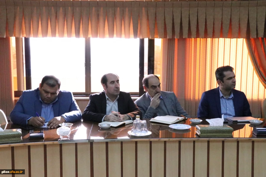 حمایت استاندار محترم گیلان از دانشگاه فرهنگیان در جلسه شورای عالی آموزش استان 2