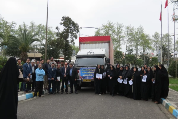 کمک به سیل زدگان استان لرستان توسط دانشگاه فرهنگیان گیلان 4