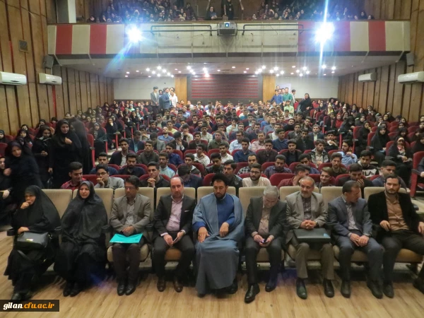 رئیس مجمع نمایندگان گیلان در جشن نکوداشت مقام معلم و هفته سرآمدی آموزش در دانشگاه فرهنگیان گیلان خطاب به دانشجویان : دانشمندان فردا امروز از شما می آموزند. 2