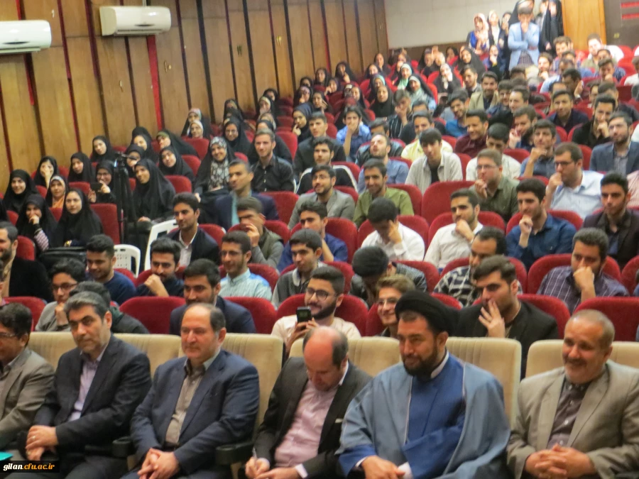 رئیس مجمع نمایندگان گیلان در جشن نکوداشت مقام معلم و هفته سرآمدی آموزش در دانشگاه فرهنگیان گیلان خطاب به دانشجویان : دانشمندان فردا امروز از شما می آموزند. 5