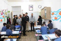 دکتر احد زاده سرپرست مدیریت استانی دانشگاه فرهنگیان بمناسبت هفته  سرآمدی آموزش  از مدارس مجری طرح کارورزی بازدید بعمل آورد. 3