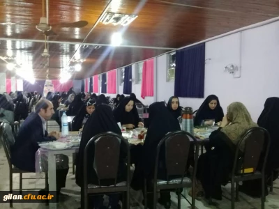 حضور دکتر احد زاده در مراسم افطاری دانشگاه فرهنگیان گیلان