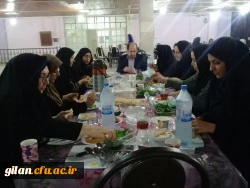 حضور دکتر احد زاده در مراسم افطاری دانشگاه فرهنگیان گیلان 3