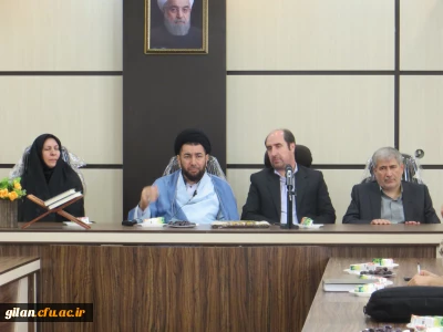 برگزاری مراسم شهادت رییس مذهب تشیع در دانشگاه فرهنگیان گیلان