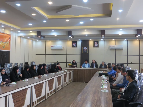 برگزاری مراسم شهادت رییس مذهب تشیع در دانشگاه فرهنگیان گیلان 4