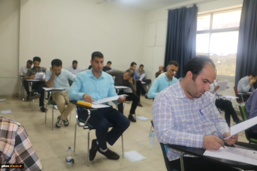 آزمون اصلح ویژه ی مهارت آموزان در دانشگاه فرهنگیان گیلان  برگزار شد 7