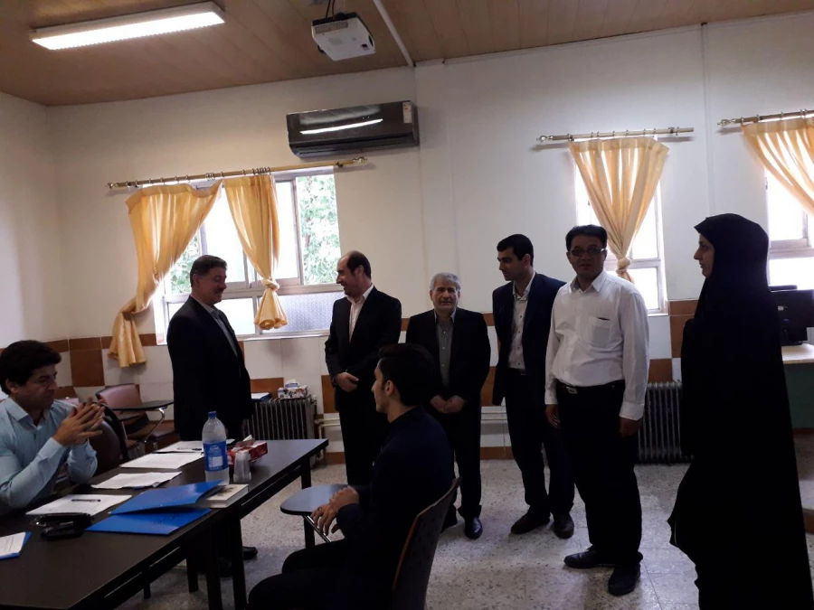 بازدید سرپرست مدیریت امور پردیس های دانشگاه فرهنگیان از روند مصاحبه پردیس امام علی (ع) گیلان 3