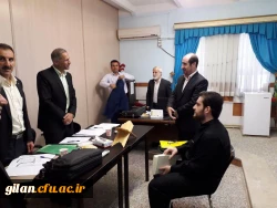 بازدید سرپرست مدیریت امور پردیس های دانشگاه فرهنگیان از روند مصاحبه پردیس امام علی (ع) گیلان 4