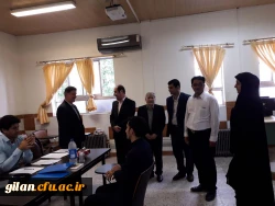 بازدید سرپرست مدیریت امور پردیس های دانشگاه فرهنگیان از روند مصاحبه پردیس امام علی (ع) گیلان 6