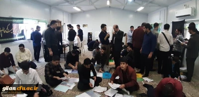 بازدید دکتر احدزاده از روند ثبت نام ورودی های جدید  در پردیس امام علی (ع) گیلان