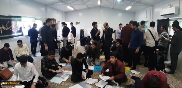 بازدید دکتر احدزاده از روند ثبت نام ورودی های جدید  در پردیس امام علی (ع) گیلان 2