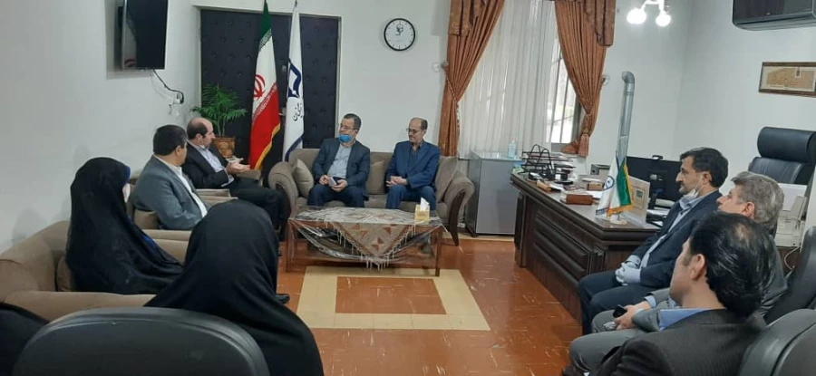 بازدید منتخب مردم رشت  در مجلس شورای اسلامی از از دانشگاه فرهنگیان گیلان 3