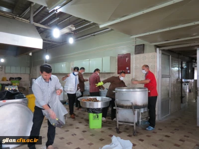 تقسیم مهربانی همکاران دانشگاه فرهنگیان گیلان 