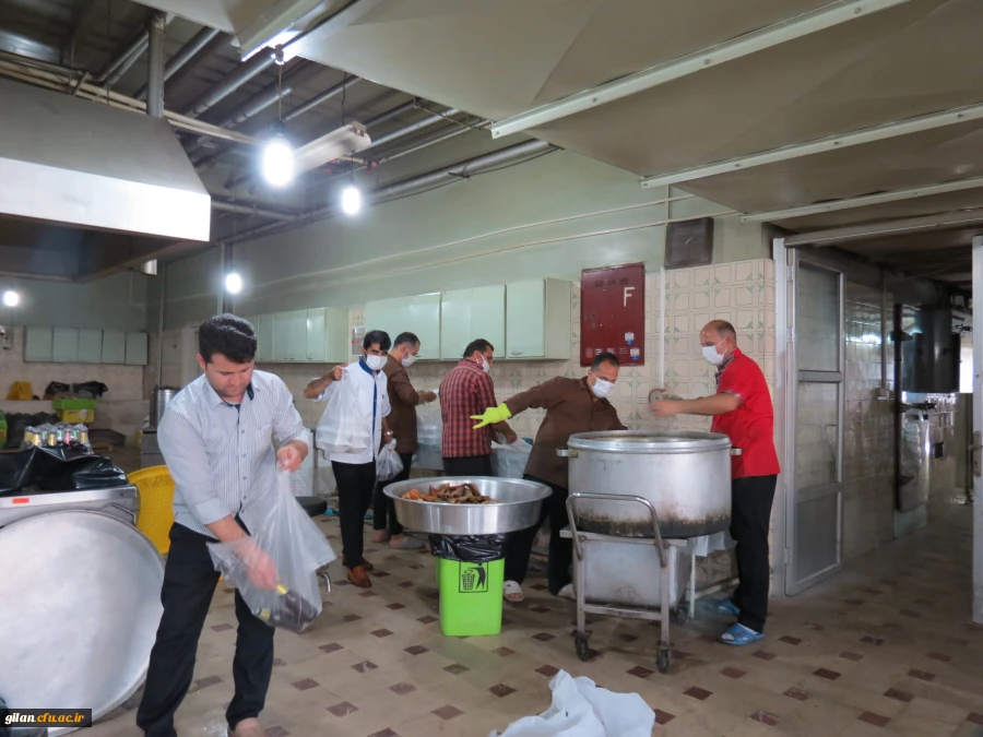 تقسیم مهربانی همکاران دانشگاه فرهنگیان گیلان  2