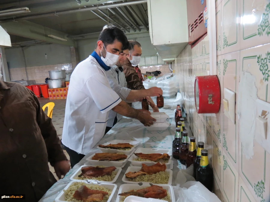 تقسیم مهربانی همکاران دانشگاه فرهنگیان گیلان  6