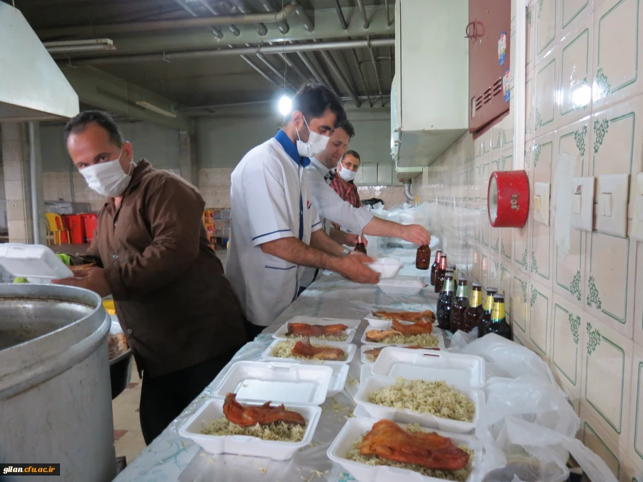 تقسیم مهربانی همکاران دانشگاه فرهنگیان گیلان  7