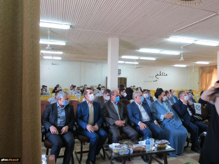 با حضور کچوئیان آیین تکریم و تودیع احدزاده در دانشگاه فرهنگیان گیلان برگزار شد. 4