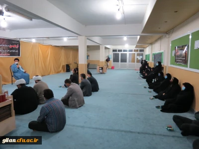 برگزاری مراسم اربعین حسینی در پردیس بنت الهدی رشت