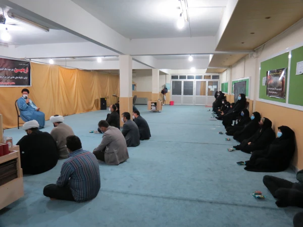 برگزاری مراسم اربعین حسینی در پردیس بنت الهدی رشت 2