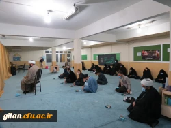 برگزاری مراسم اربعین حسینی در پردیس بنت الهدی رشت 3