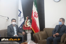  نشست صمیمی احمدی نمایند مردم رشت با سرپرست دانشگاه فرهنگیان گیلان 5