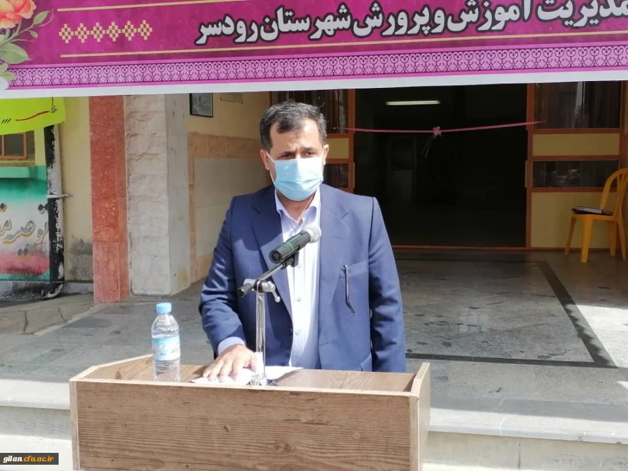 مجموعه آموزشی  هشت هزارمتری دانشگاه فرهنگیان خواهران شرق گیلان در شهرستان رودسر افتتاح شد 2