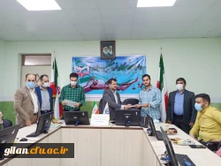 تقدیر از اعضای کانون ها و سرپرستان  سرای دانشجویی ،بمناسبت هفته سرای دانشجویی در پردیس امام علی (ع) رشت 2