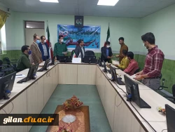 تقدیر از اعضای کانون ها و سرپرستان  سرای دانشجویی ،بمناسبت هفته سرای دانشجویی در پردیس امام علی (ع) رشت 2