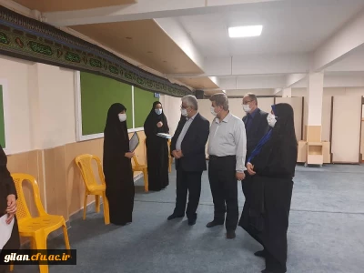 بازدید مدیرکل آموزش و پرورش گیلان از روند مصاحبه چند برابر ظرفیت داوطلبان متقاضی ورود به دانشگاه فرهنگیان گیلان