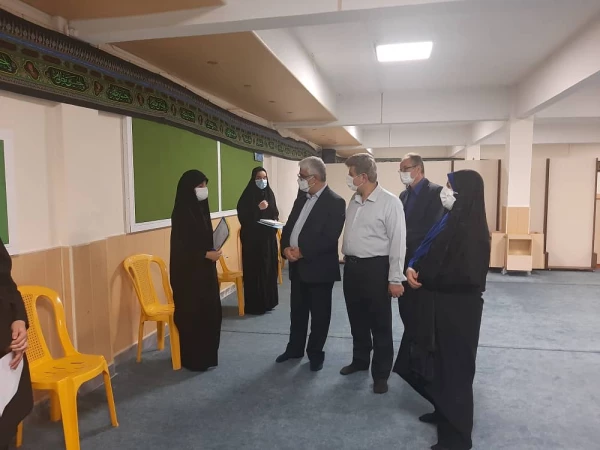 بازدید مدیرکل آموزش و پرورش گیلان از روند مصاحبه چند برابر ظرفیت داوطلبان متقاضی ورود به دانشگاه فرهنگیان گیلان 2