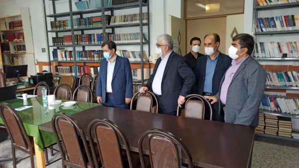 بازدید مدیرکل آموزش و پرورش گیلان از روند مصاحبه چند برابر ظرفیت داوطلبان متقاضی ورود به دانشگاه فرهنگیان گیلان 4