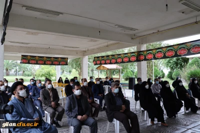 دکتر صفری در مراسم جاماندگان اربعین دانشگاه فرهنگیان گیلان

سوگواری در رثای امام حسین (ع) و یارانش یکی از عوامل وحدت مسلمین و از اصولی است که می تواند موجب رهایی بشر از چنگ استبداد باشد. 