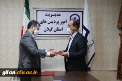 امضا تفاهم نامه همکاری بین دانشگاه آزاد واحد گیلان با دانشگاه فرهنگیان گیلان 3