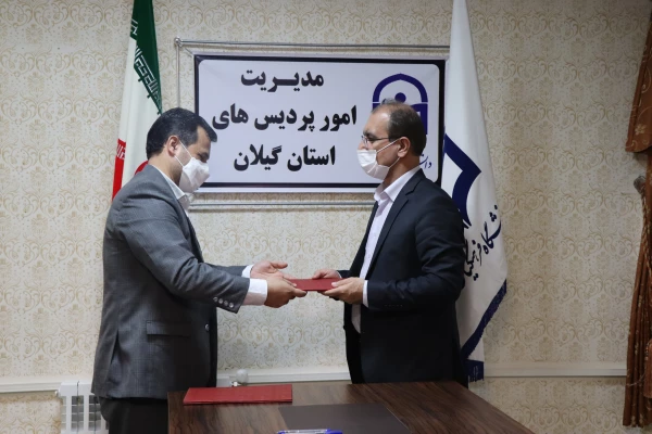 امضا تفاهم نامه همکاری بین دانشگاه آزاد واحد گیلان با دانشگاه فرهنگیان گیلان 3