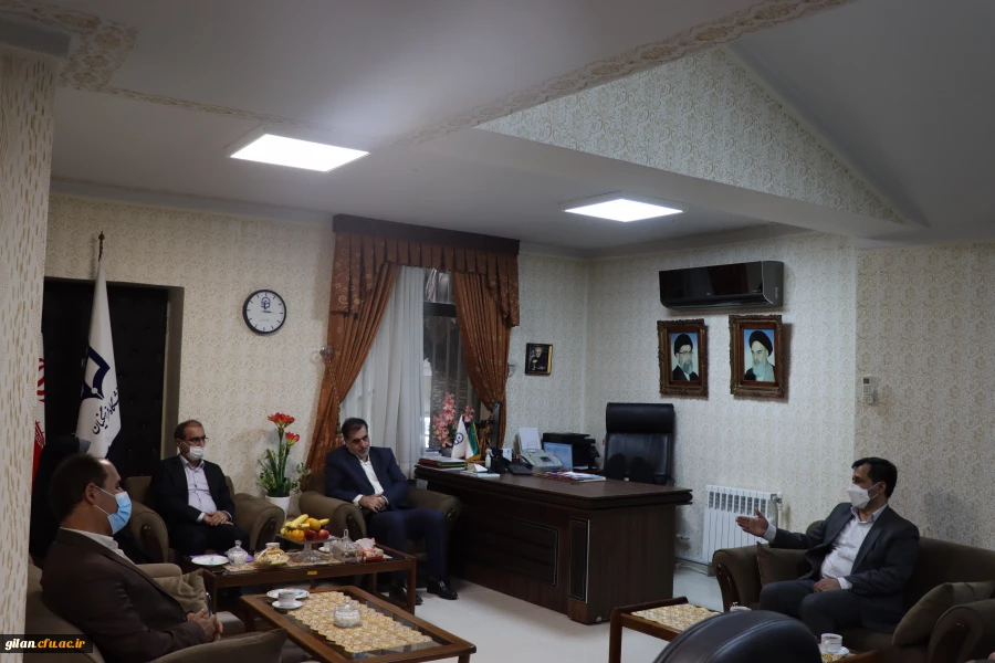 امضا تفاهم نامه همکاری بین دانشگاه آزاد واحد گیلان با دانشگاه فرهنگیان گیلان 4