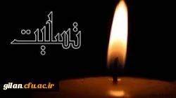 پیام تسلیت به همکار 2